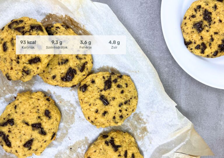 Csicseriborsós csokis keksz